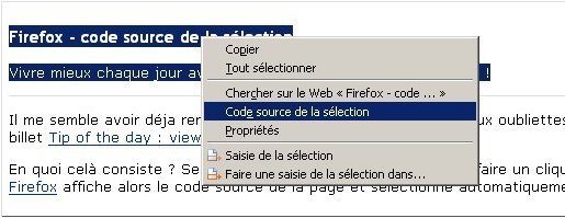 View selection source